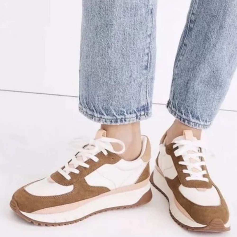 Madewell Kickoff Trainer Sneakers Size 7 Women’s